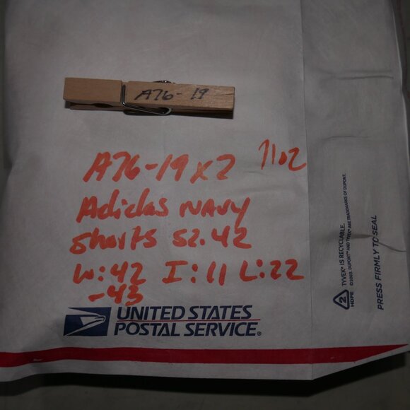 ADIDAS Men's Ultimate 365 Golf Shorts Size 42 Navy Blue Performance Stretch - Picture 12 of 12